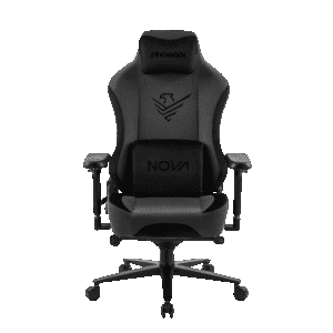 Phoenix nova silla gaming alta gama fabricada en tela gris