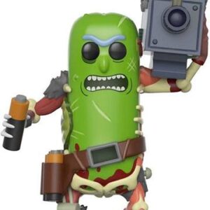 Funko pop animation vinyl rick y morty pickle rick con laser 9cm
