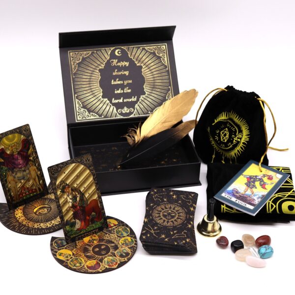 Tarot Hoja Dorada - Que comience la magia - Set de regalo - Imagen 2