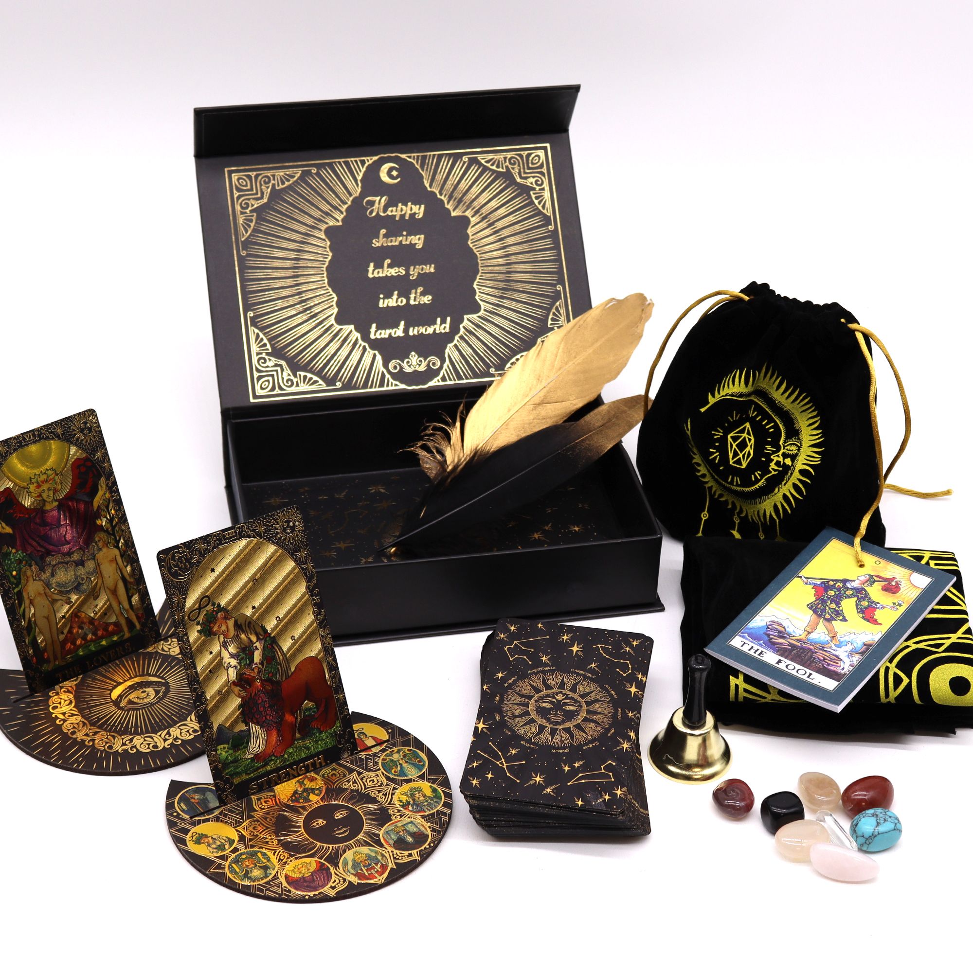 Tarot Hoja Dorada - Que comience la magia - Set de regalo - Imagen 2