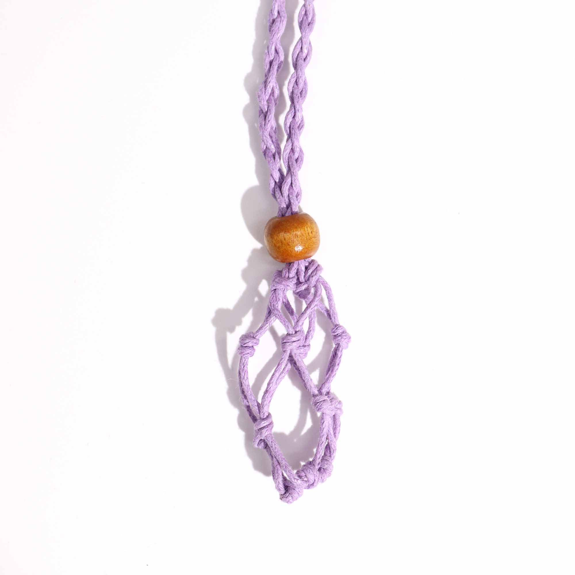 Cordones para Collar de Pieras Preciosas 45 cm - Purpura - Imagen 5