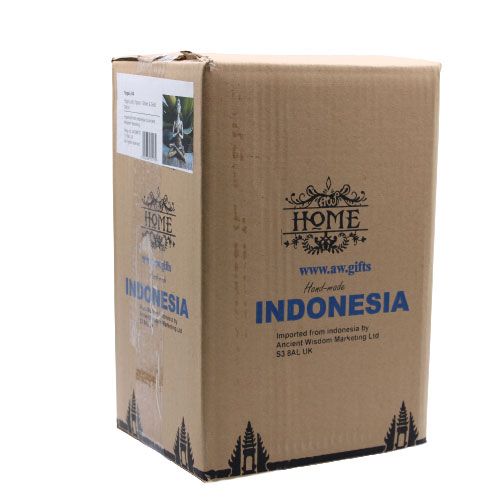 Yoga Lady Figure - Silver & Gold 24cm