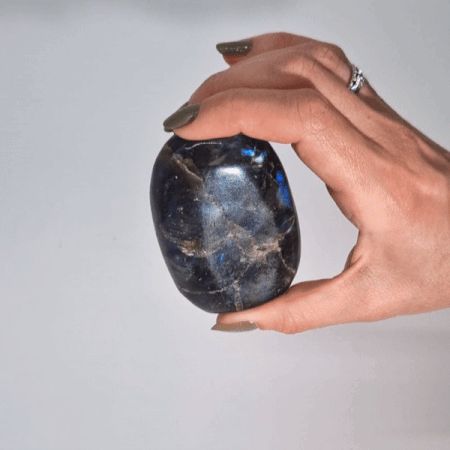 Piedras de Labradorita de Madagascar - Tumba (aprox 80-168g 40-60mm) - Imagen 3