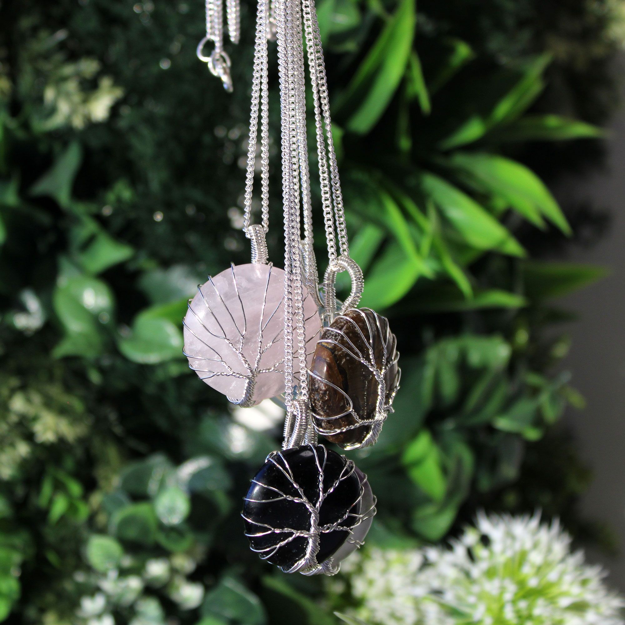 Collar Árbol de la Vida - Opalita - Imagen 2