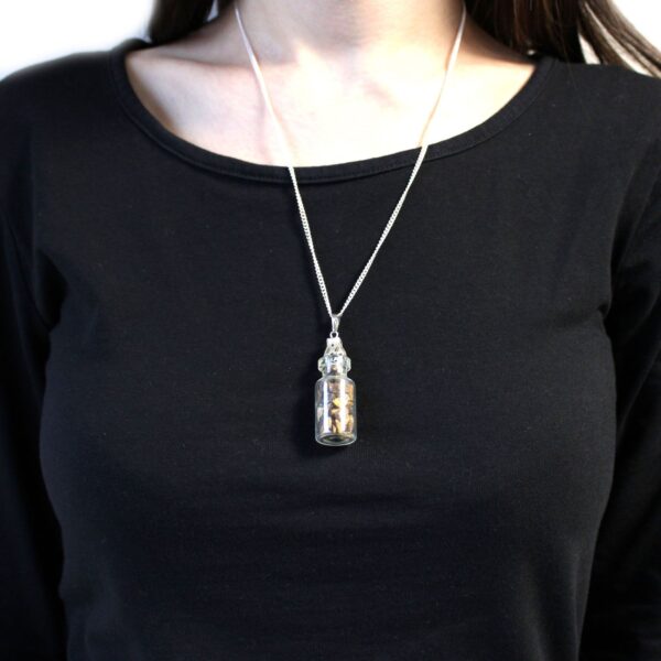 Collar de Gemas Embotelladas - Ojo de Tigre - Imagen 3