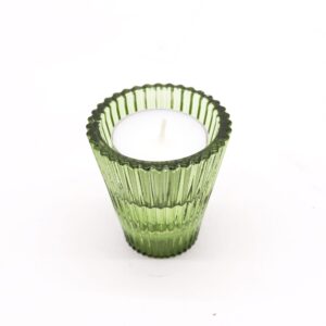 Portavelas reversible para cena / vela de té - Jardín de Jade