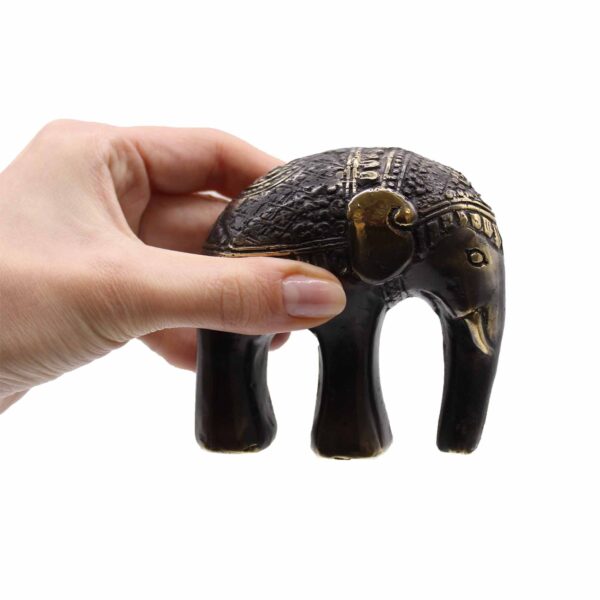 Elefante de arte conjunto de 3 - Imagen 3