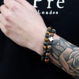 2 Pulseras con Piedras Preciosas - Fuerza