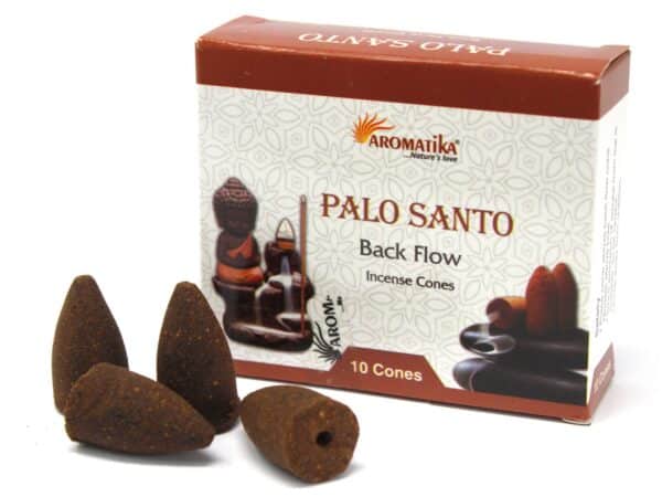 Conos de Incienso Reflujo Aromatika - Palo Santo - Imagen 5
