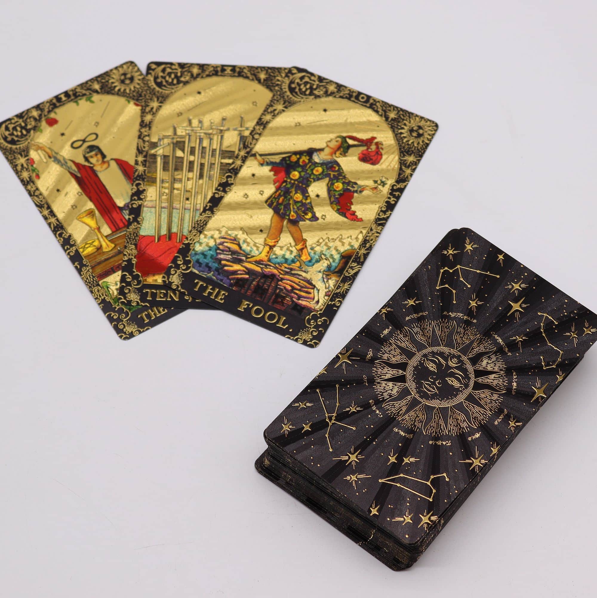 Tarot Hoja Dorada - Que comience la magia - Caja de regalo - Imagen 3