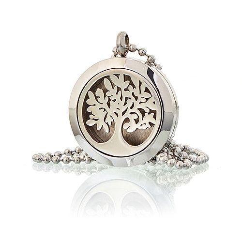 Collar difusor de aromaterapia 25mm - Árbol de la vida - Imagen 3