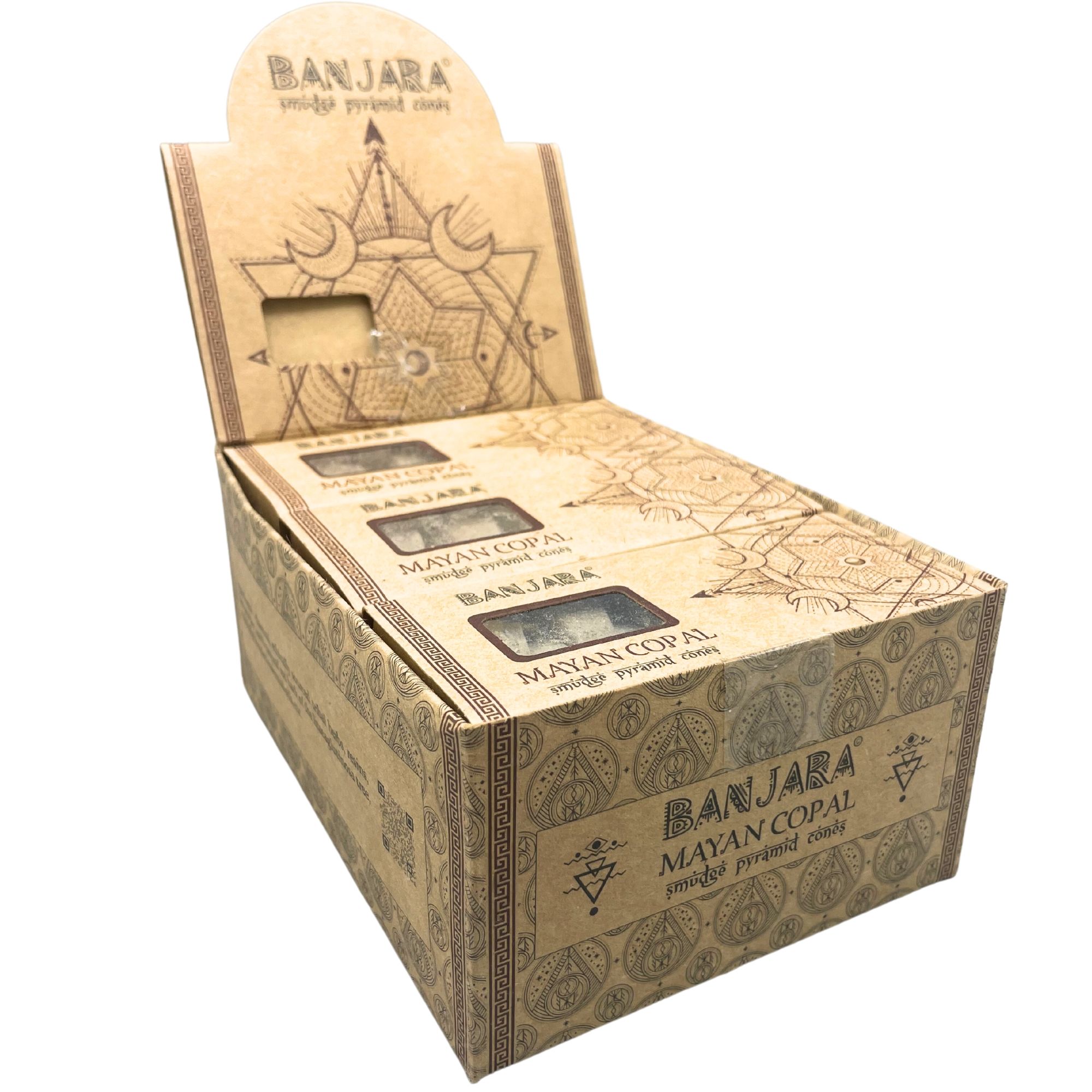 Conos piramidales Banjara Smudge - Copal maya - Imagen 5