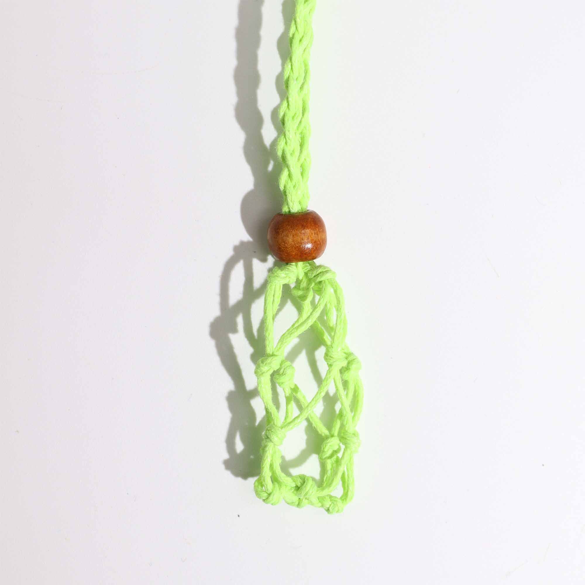 Cordones para Collar de Pieras Preciosas 45 cm - Verde - Imagen 4