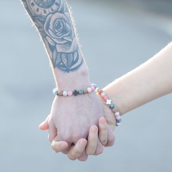 2 Pulseras con Piedras Preciosas - Arco Iris - Imagen 7