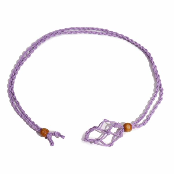 Cordones para Collar de Pieras Preciosas 45 cm - Purpura - Imagen 2