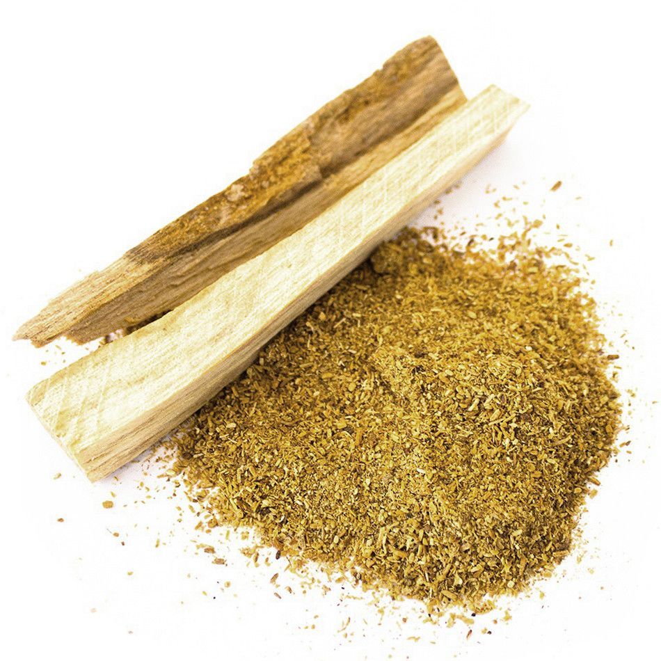 100g Arbol verde molido de palo santo - Imagen 2