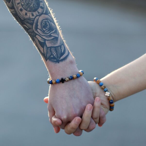 2 Pulseras con Piedras Preciosas - Arco Iris - Imagen 9