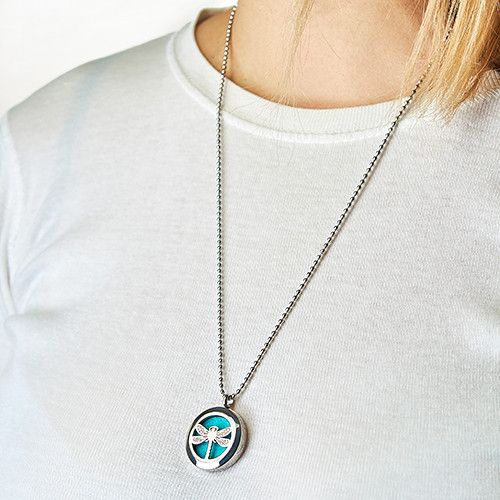Collar difusor de aromaterapia 25mm - Amor infinito - Imagen 5