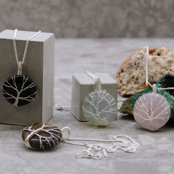 Collar Árbol de la Vida - Amatista - Imagen 6