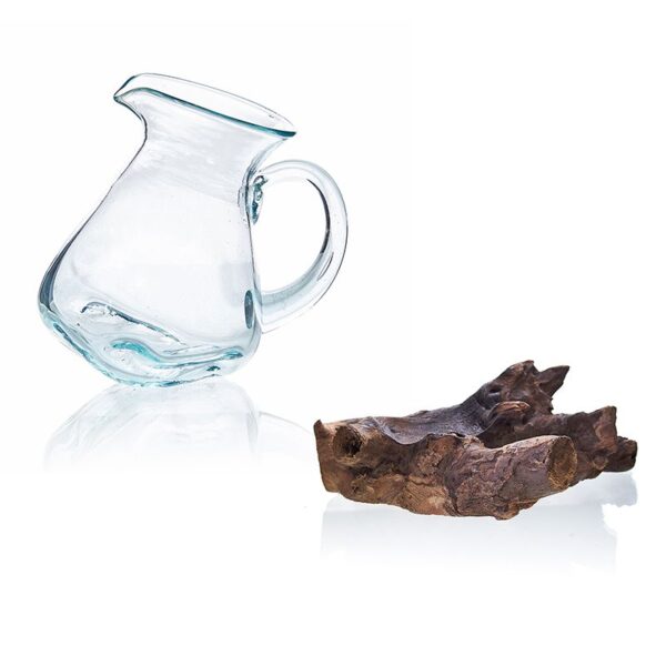 Vidrio Fundido Sobre Madera - Jarra de Agua - Imagen 2