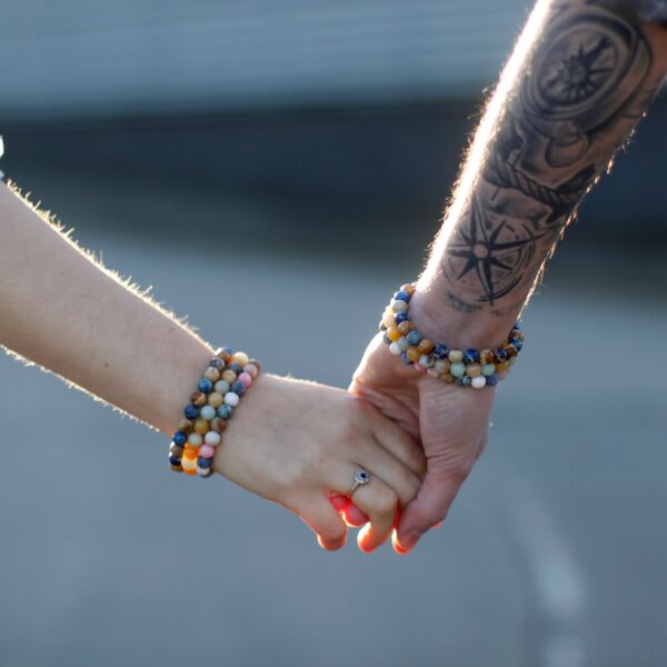 2 Pulseras con Piedras Preciosas - Arco Iris - Imagen 10