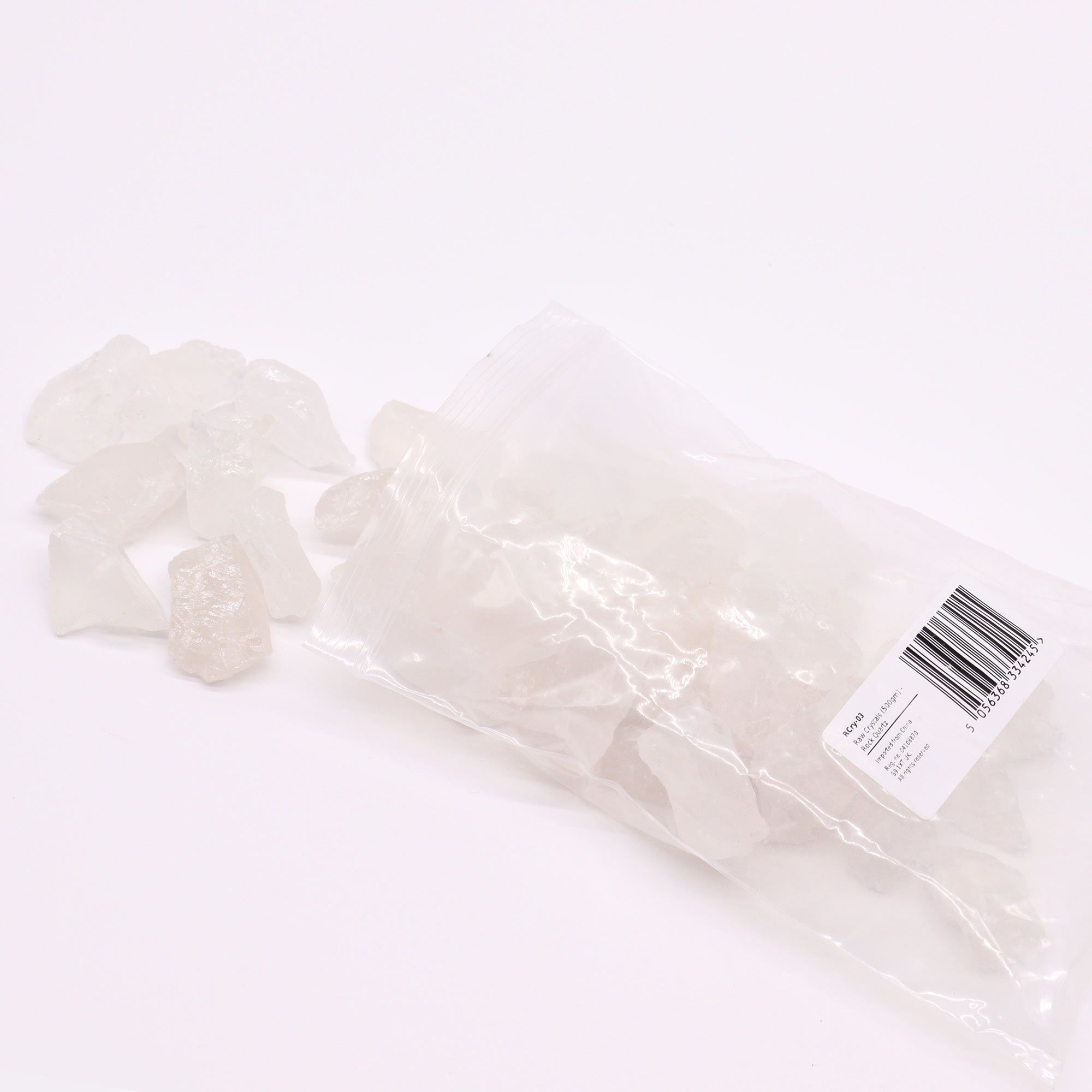 Cristales en bruto (500 g) - Cuarzo de roca - Imagen 2
