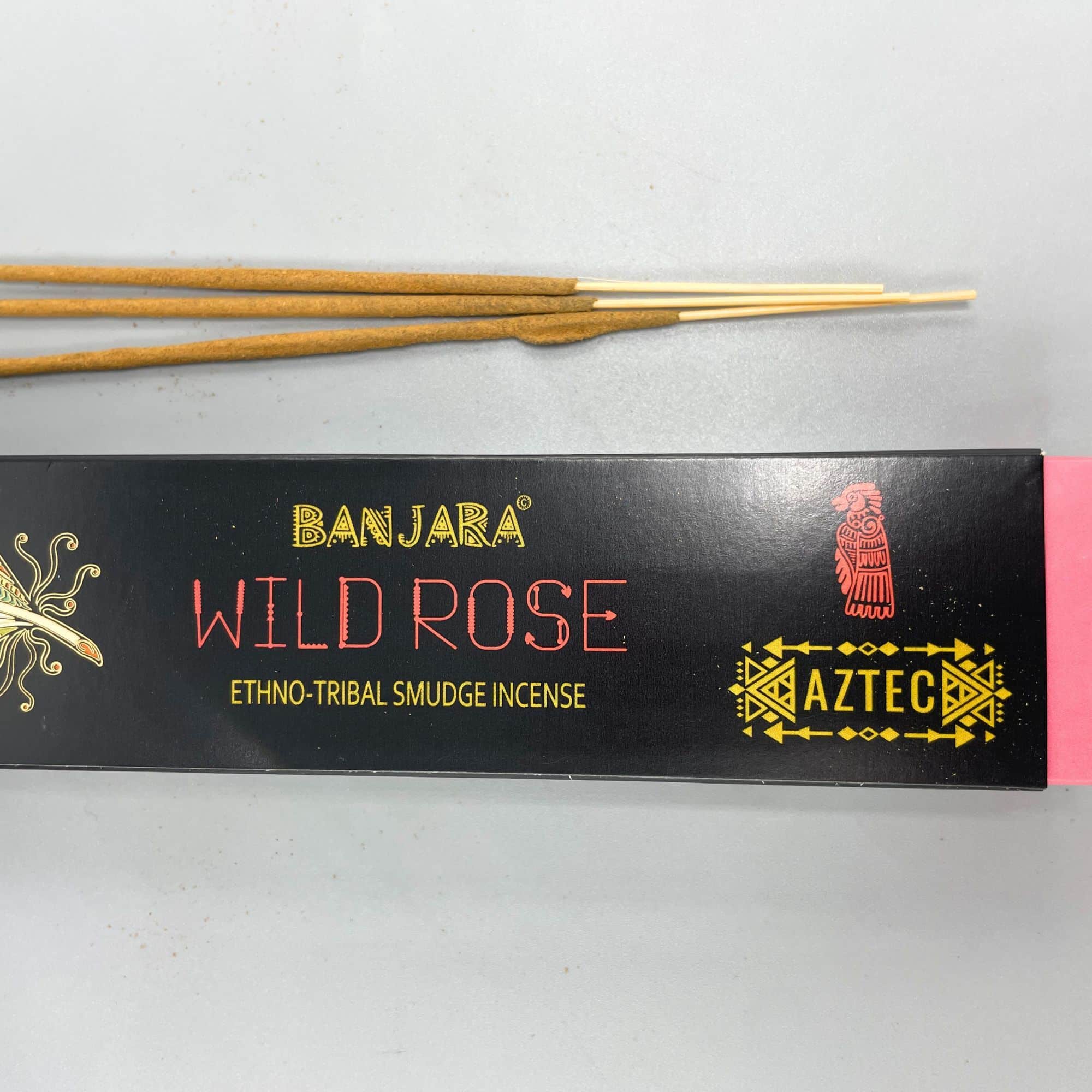 Incienso Banjara Tribal Smudge - Rosa Salvaje - Imagen 3