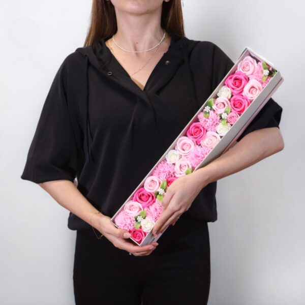 Caja Extra Larga - Baby Blessings - Rosas - Imagen 5