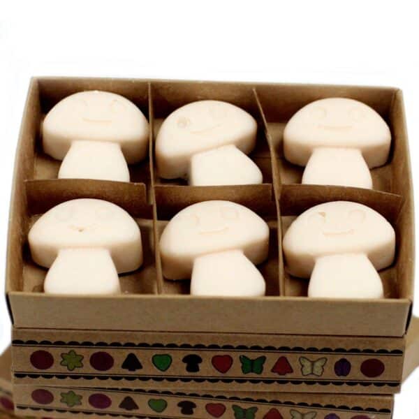 Caja de 6 ceras de Soja - Nuez moscada y vainilla - Imagen 3