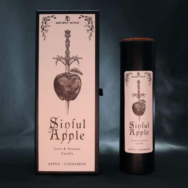 Velas Purificadoras de Brujas Antiguas - Manzana pecaminosa - Imagen 2