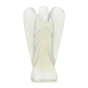 Ángel de piedras preciosas talladas a mano - Opalita