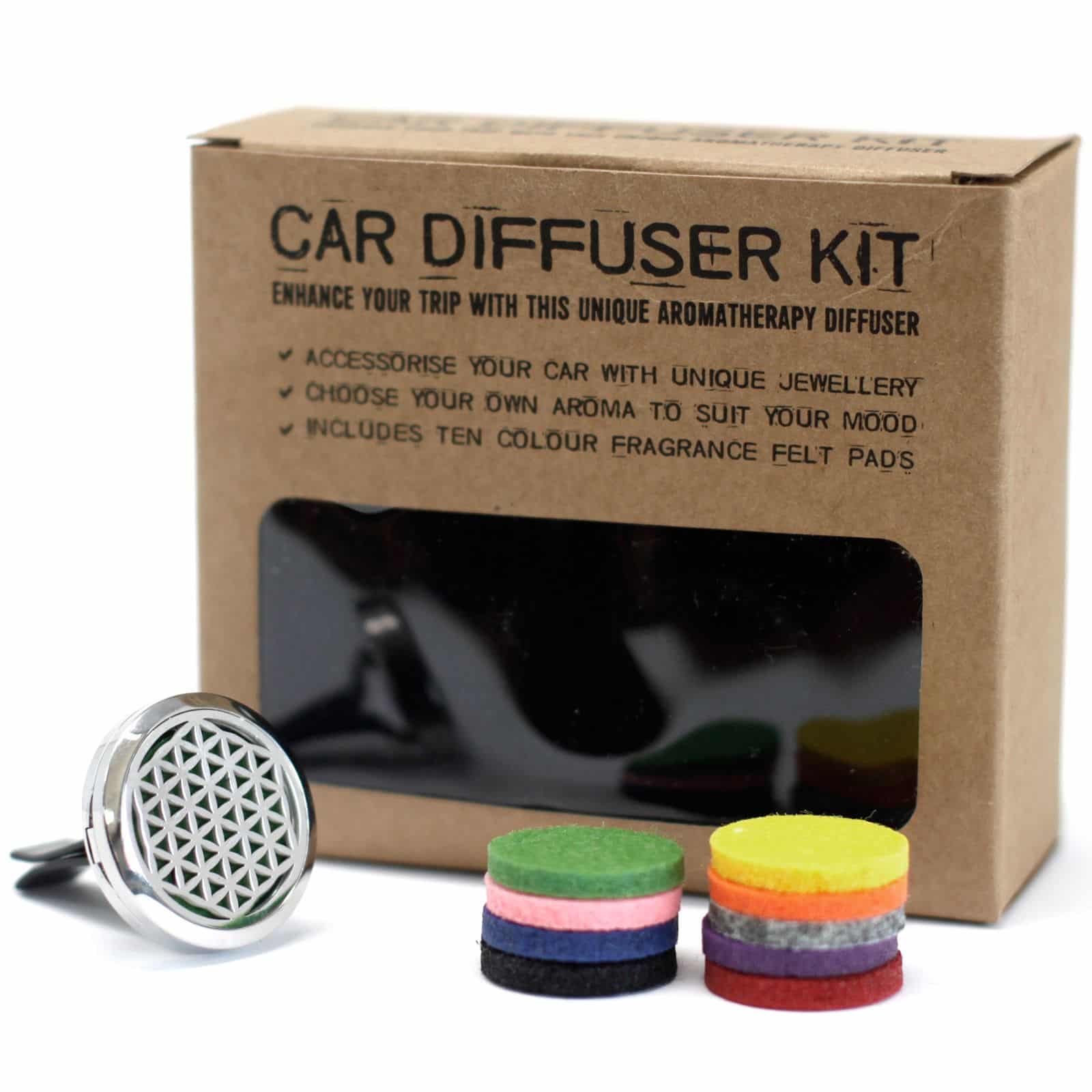 Kit difusor para coche -La flor de la vida - 30mm - Imagen 3