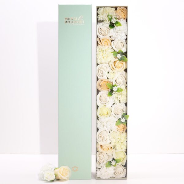 Caja Extra Larga - Bendiciones de Boda - Blanco y Marfil - Imagen 2