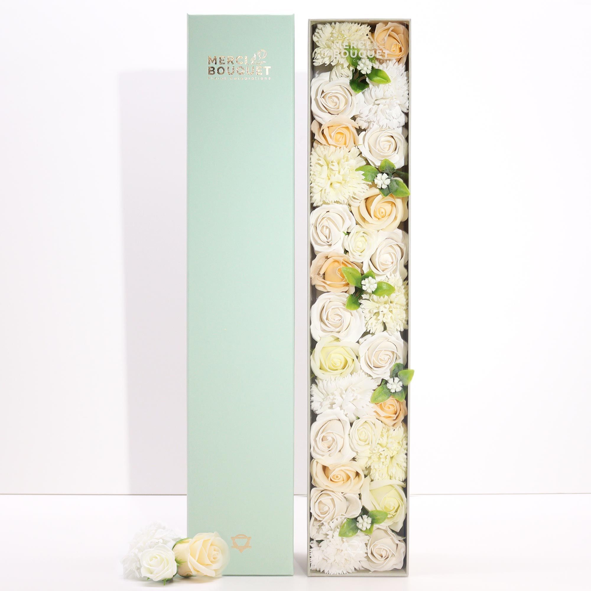 Caja Extra Larga - Bendiciones de Boda - Blanco y Marfil - Imagen 2