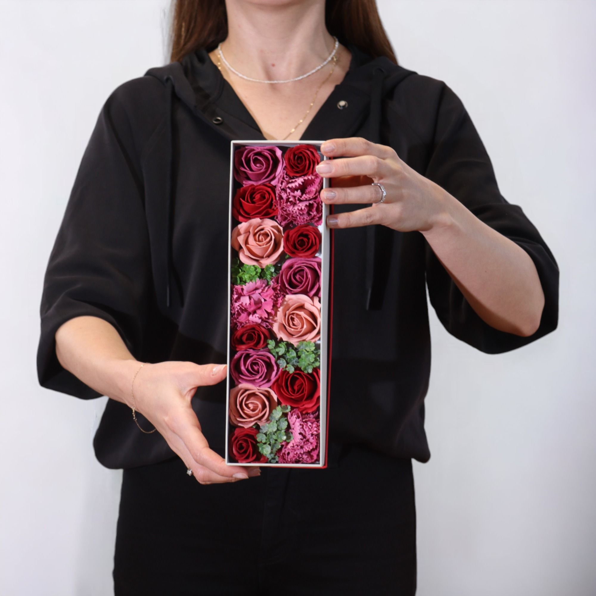 Caja Larga - Rosas Vintage - Imagen 5