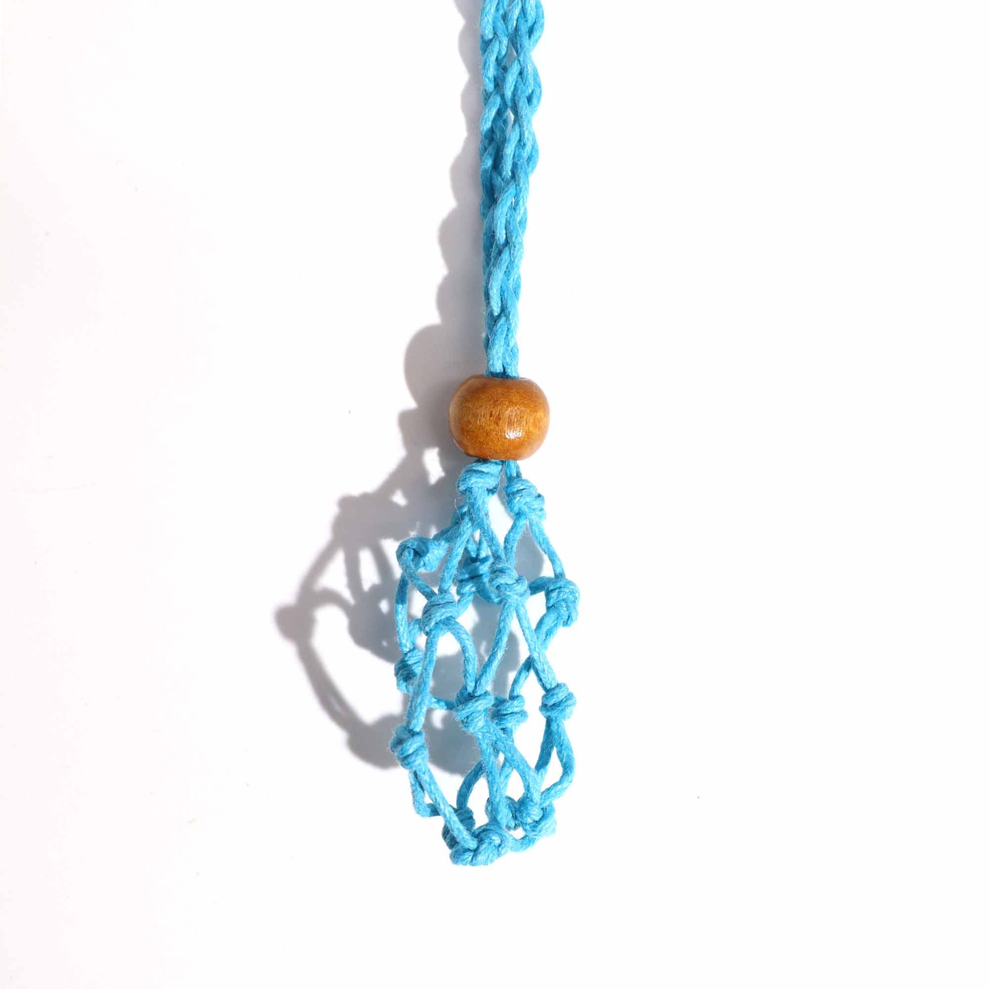 Cordones para Collar de Pieras Preciosas 45 cm - Azul - Imagen 4