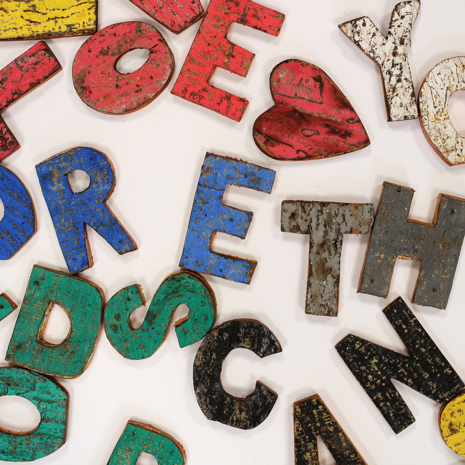 Letras Color Corteza Rústica - HOME (4x3) - Imagen 2