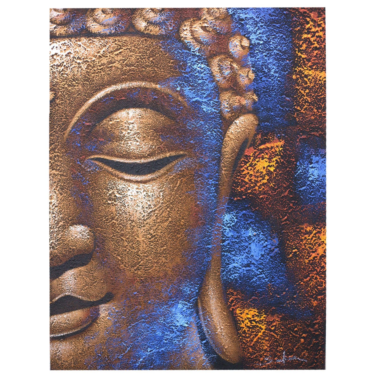 Cuadro de Buda - Cara de Cobre - Imagen 4