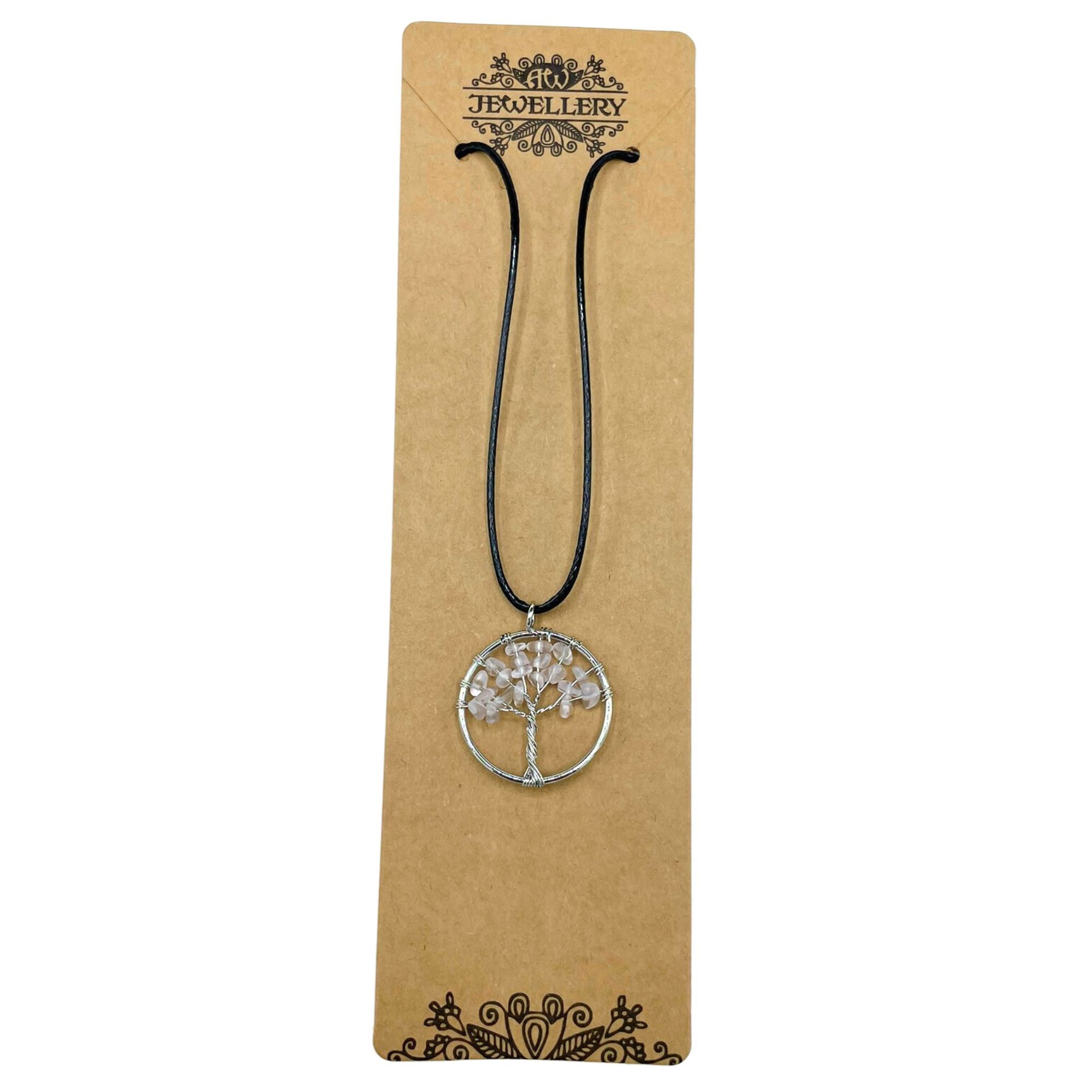 Colgante Árbol de la Vida - Cristal de Roca - Imagen 5