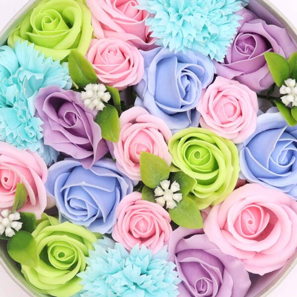 Caja Redonda - Baby Blessings - Azules - Imagen 4