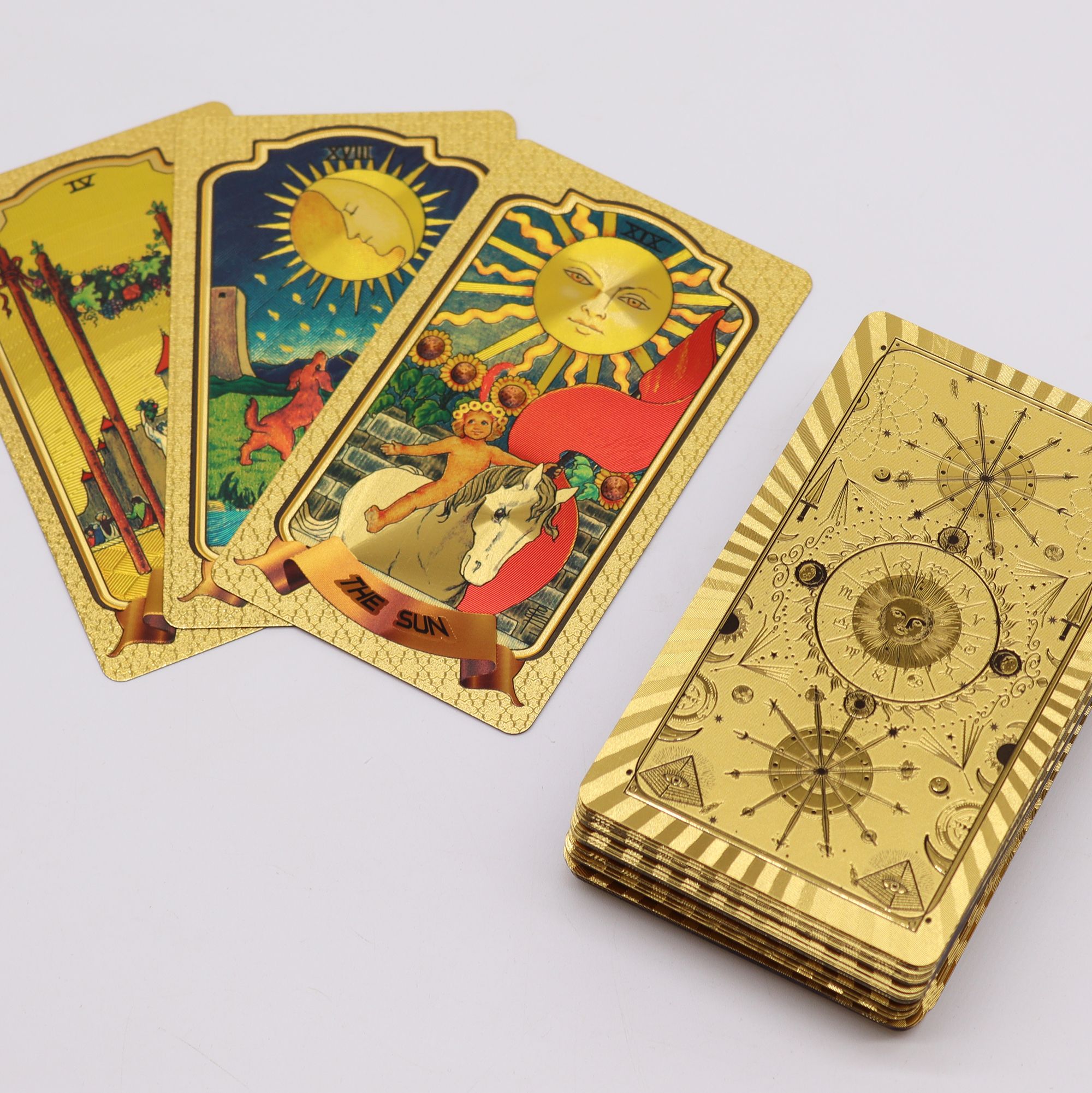 Cartas del Tarot Doradas - Imagen 2