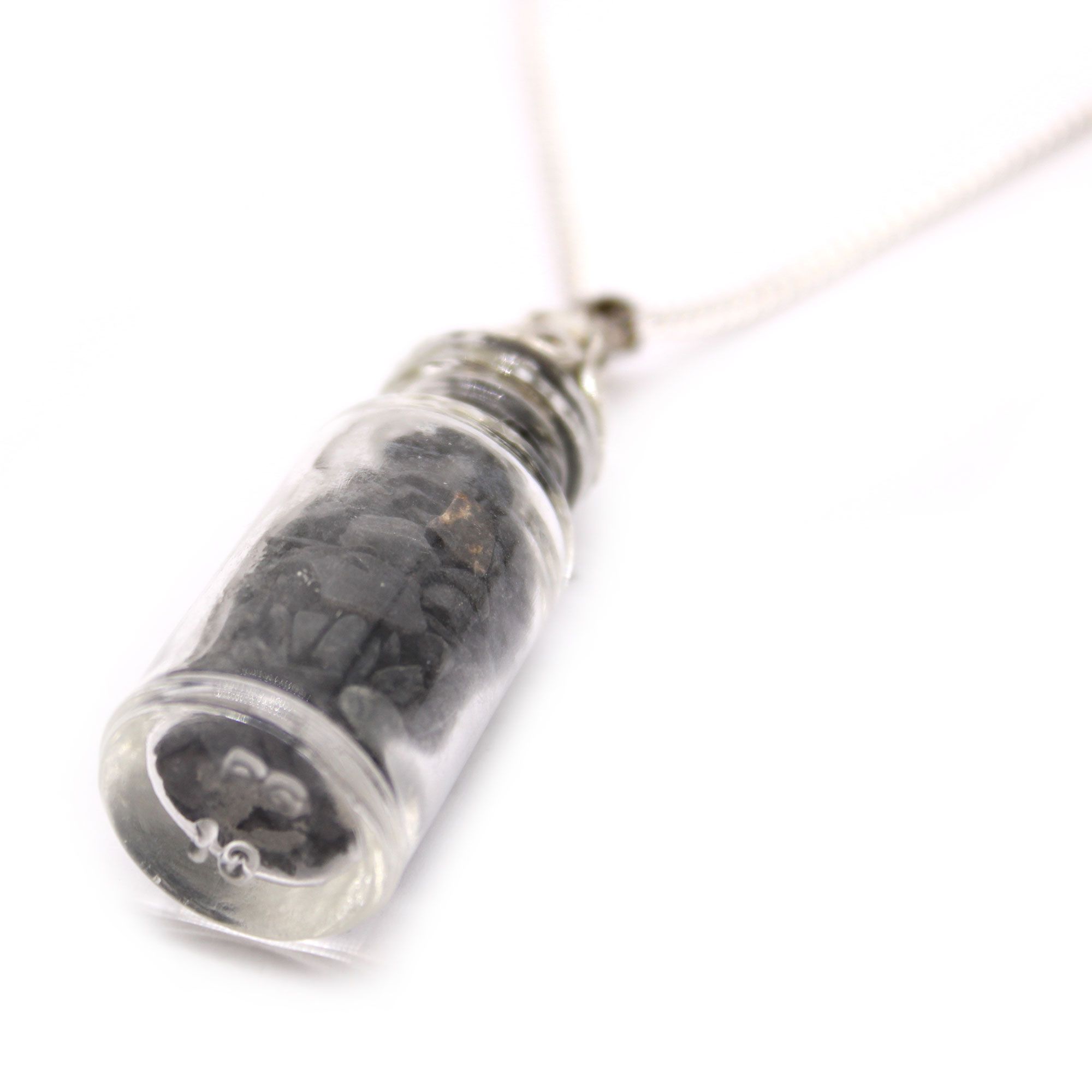 Collar de Piedras Preciosas Embotelladas - Ónix Negro - Imagen 3