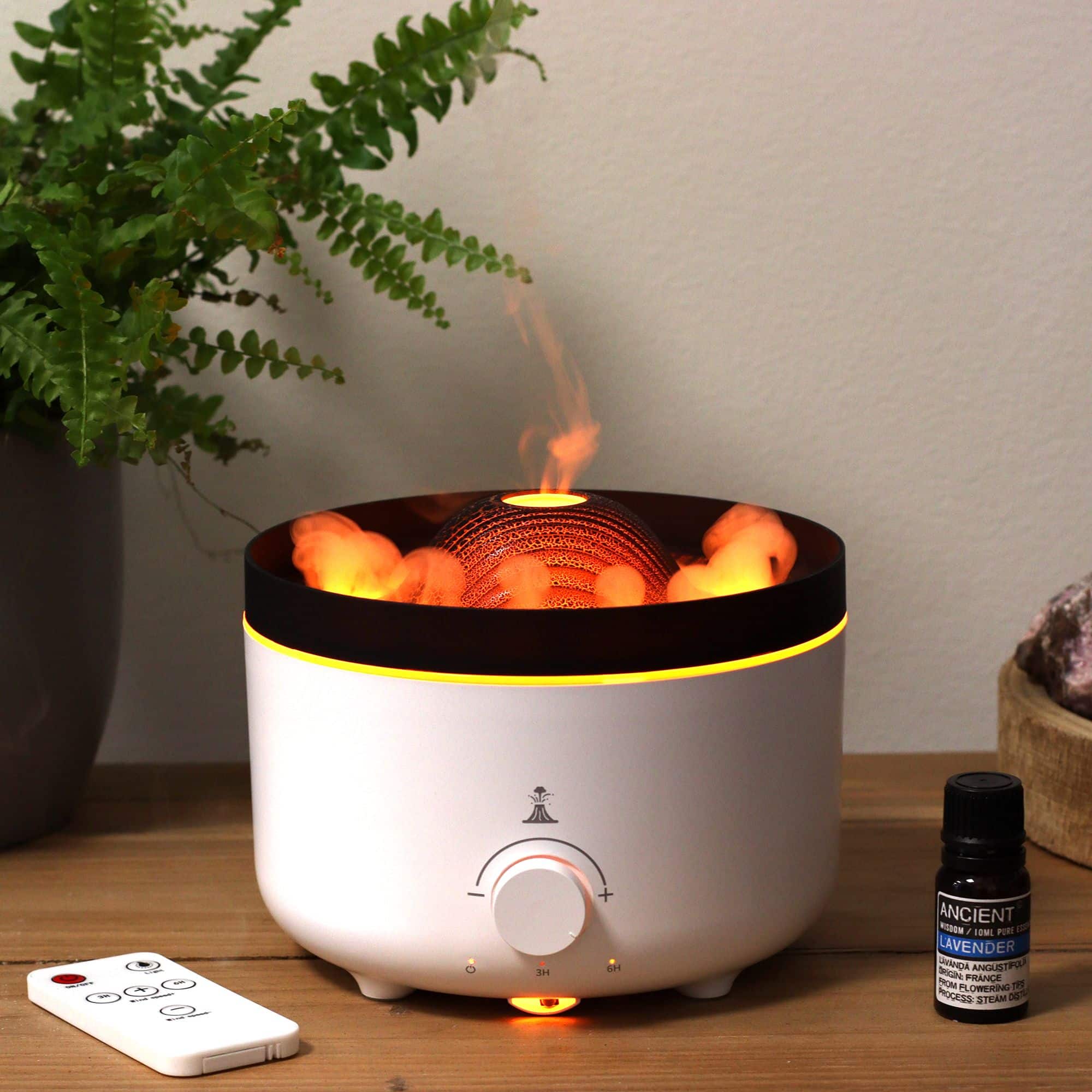 Large Volcano Effect Aroma Diffuser (plug) Two Colours - Imagen 6