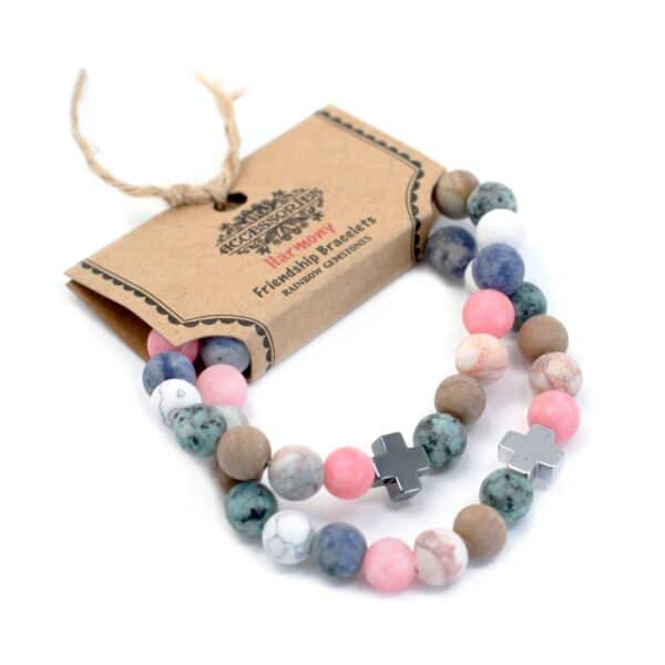 2 Pulseras con Piedras Preciosas - Armonia - Imagen 2
