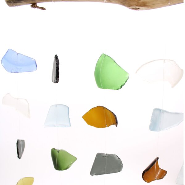 Carillón de vidrio reciclado - Cinco cuerdas - Multi - Imagen 5