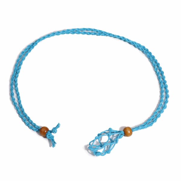 Cordones para Collar de Pieras Preciosas 45 cm - Azul - Imagen 6