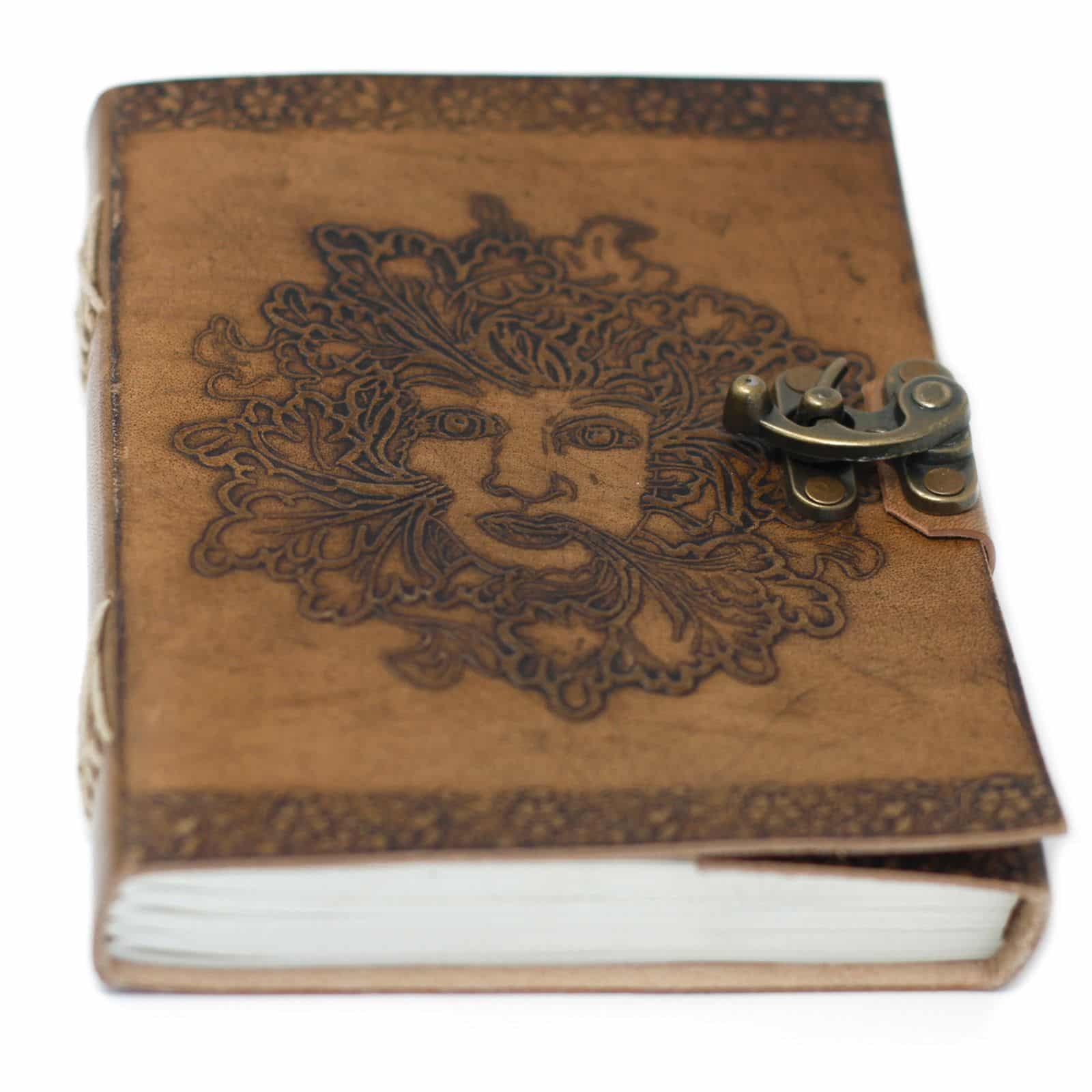 Leather Greenman Notebook - Imagen 7