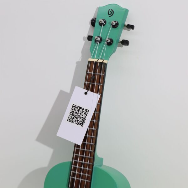 Ukelele Artesanal - Acabado Turquesa (4 Cuerdas) - Imagen 4
