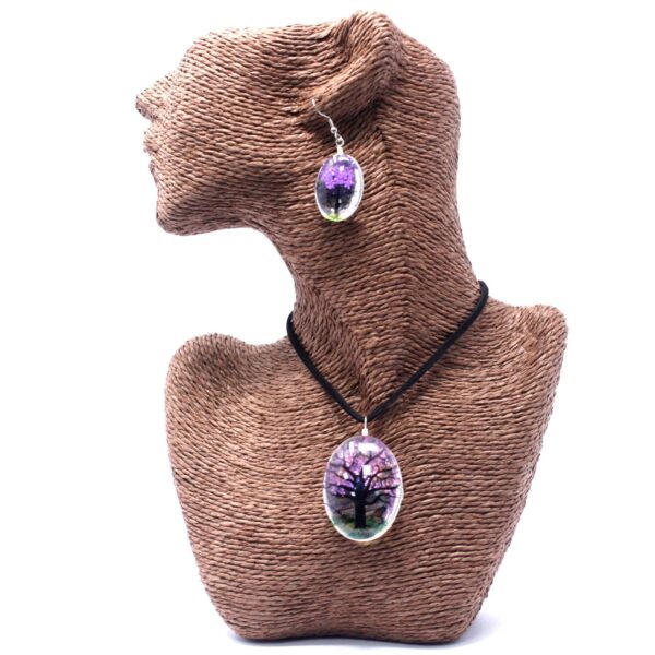 Flores Prensadas - Arbol De La Vida - Lavanda - Imagen 2