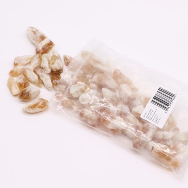 Cristales en bruto (500 g) - Puntas ásperas de topacio citrino - Imagen 2